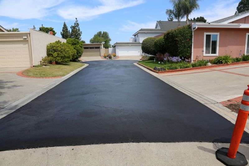 Freshly Paved Driveway